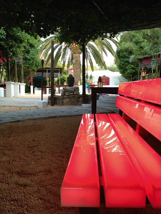 LCO Lichtbank im Casa Colonial auf Ibiza