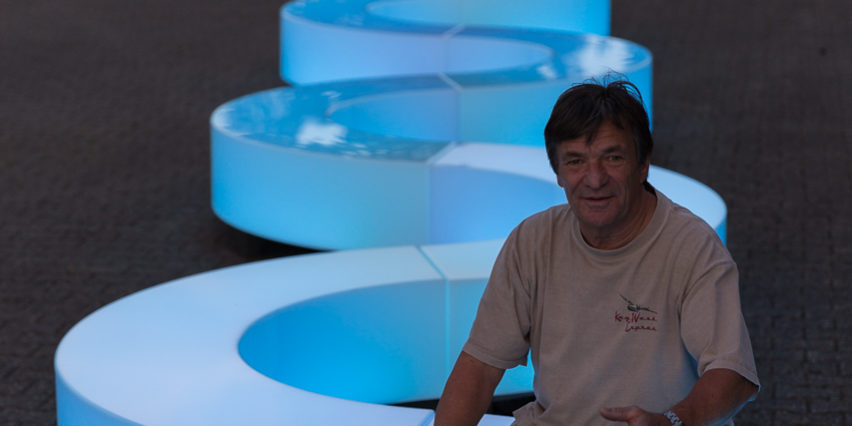 Lightswirl mit dem Künstler Bernd Spiecker Bernd Spiecker Lichtkünstler & Designer von LCO