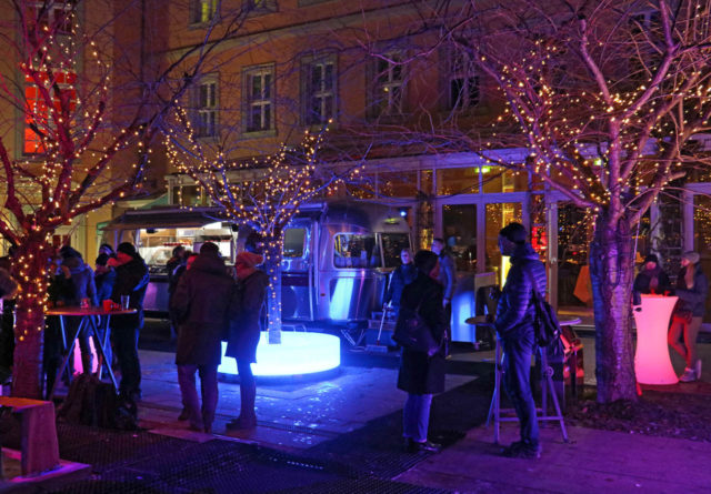 Parkevent Erfurt LCO LightCircle auf dem Paravent in Erfurt