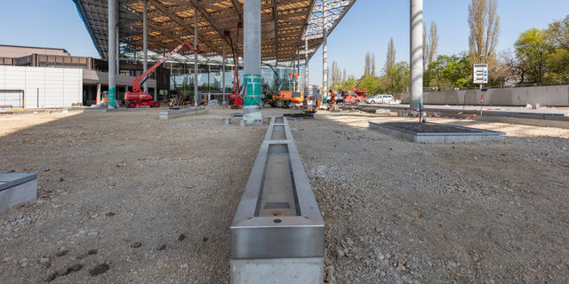 LCO Baustelle Messe Düsseldorf Stand 04.2020