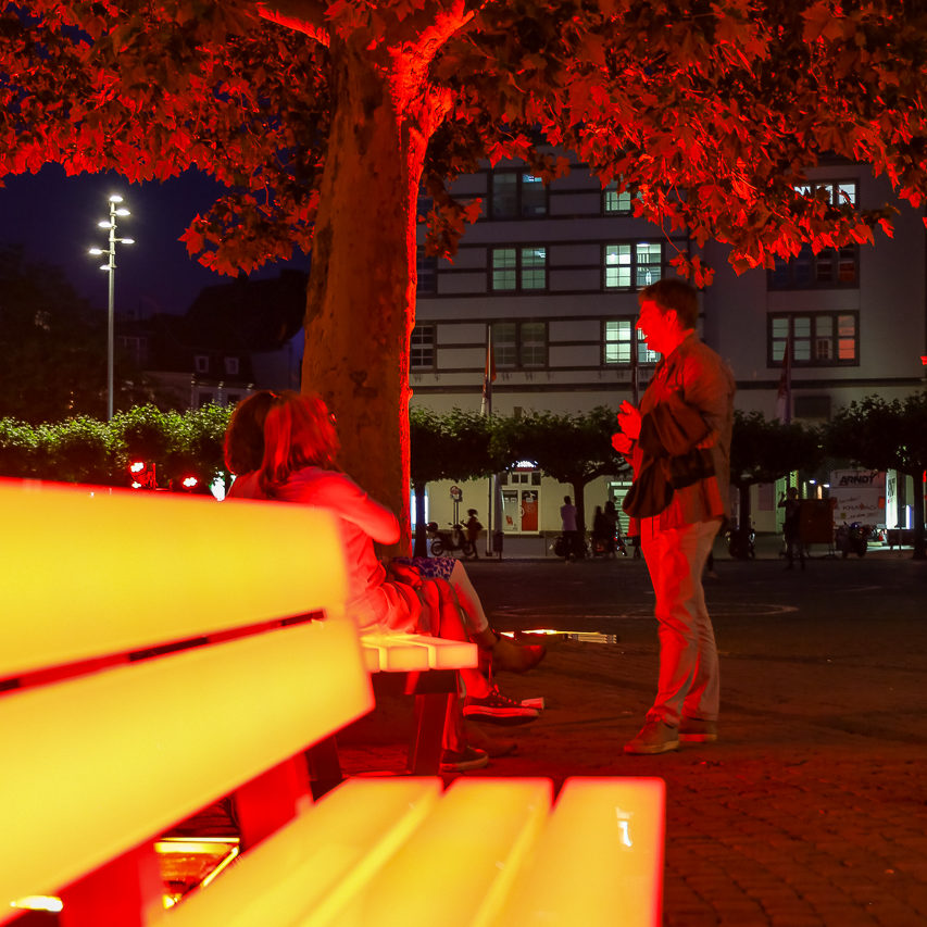 Die LCO Lichtbank in Düsseldorf
